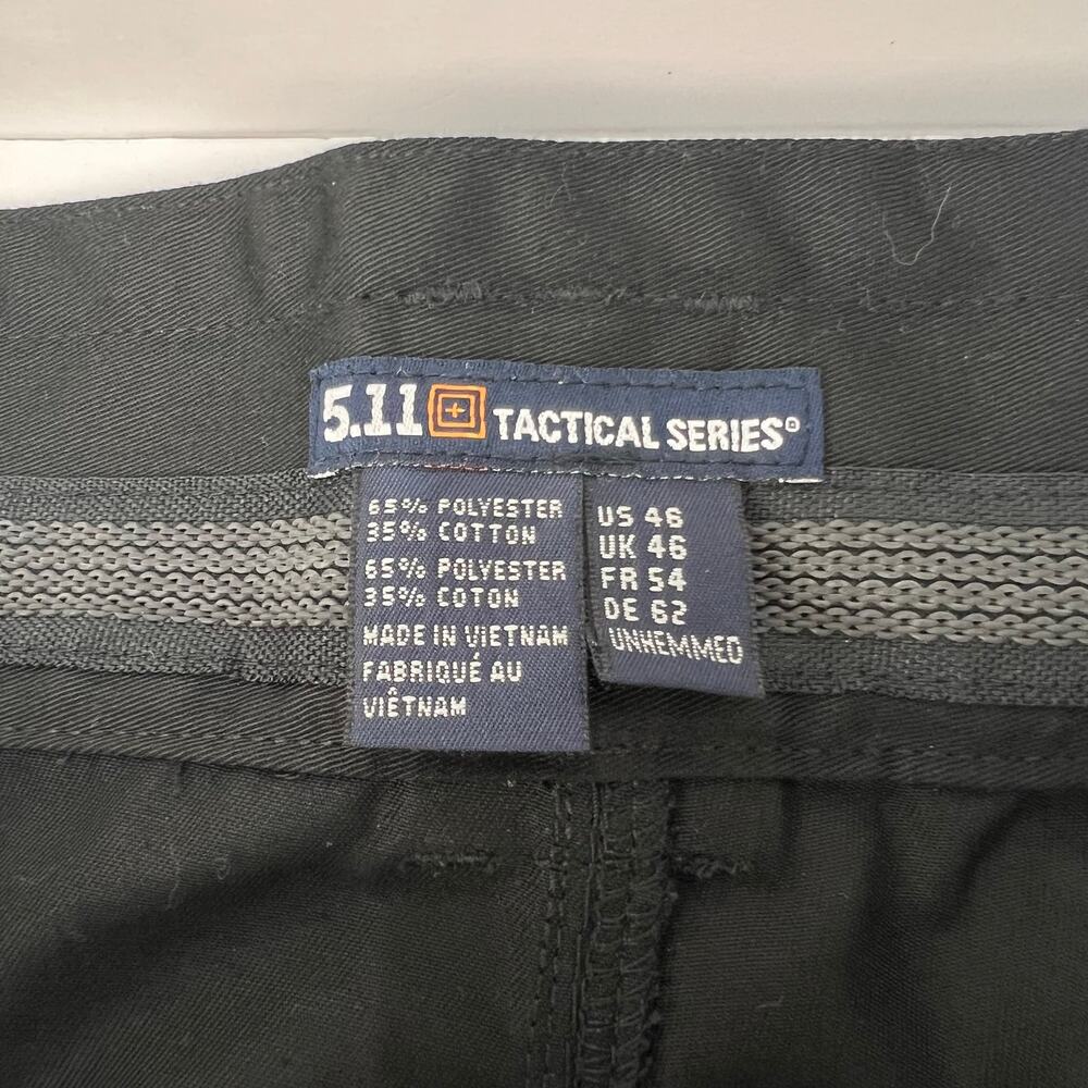 NEW 5.11 Tactical EMS Black Size 46 Unhemmed Men's 74310L Pans Teflon Coated - Picture 11 of 16